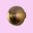 Half Sphere Metal Body Button Wall Sconce