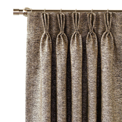 SAMPLE-Roxanne Abstract Room Darkening Pinch Pleat Single Curtain Panel