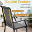 Ensemble de 4 chaises de patio Sandisfield