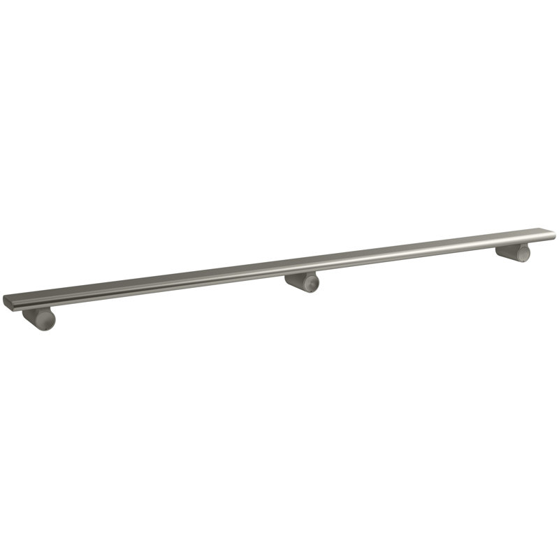 Choreograph 40" W Bathroom Shelf, Anodized Brushed Nickel