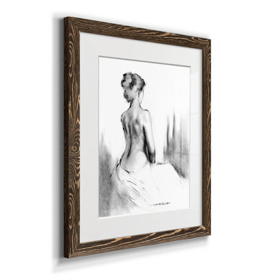 Soft Silhouette I - Cadre photo, reproduction d'art sur papier