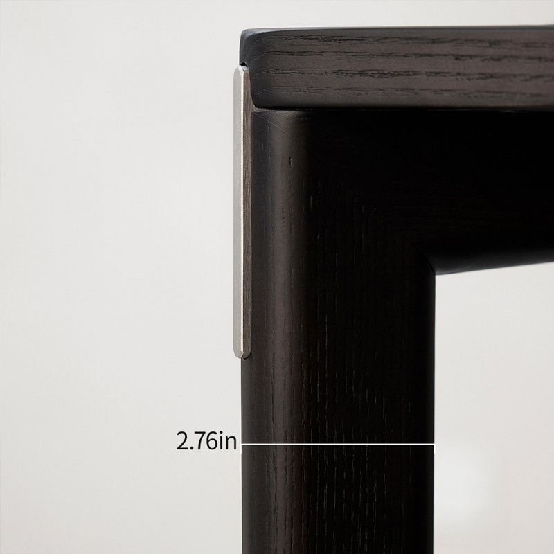 High quality solid wood large table set, 29.52"H x 70.86"L x 33.46"W