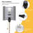 Small Bedroom Lamp with Marble Base and Gold Metal Small Table Lamp Grey-Gold
