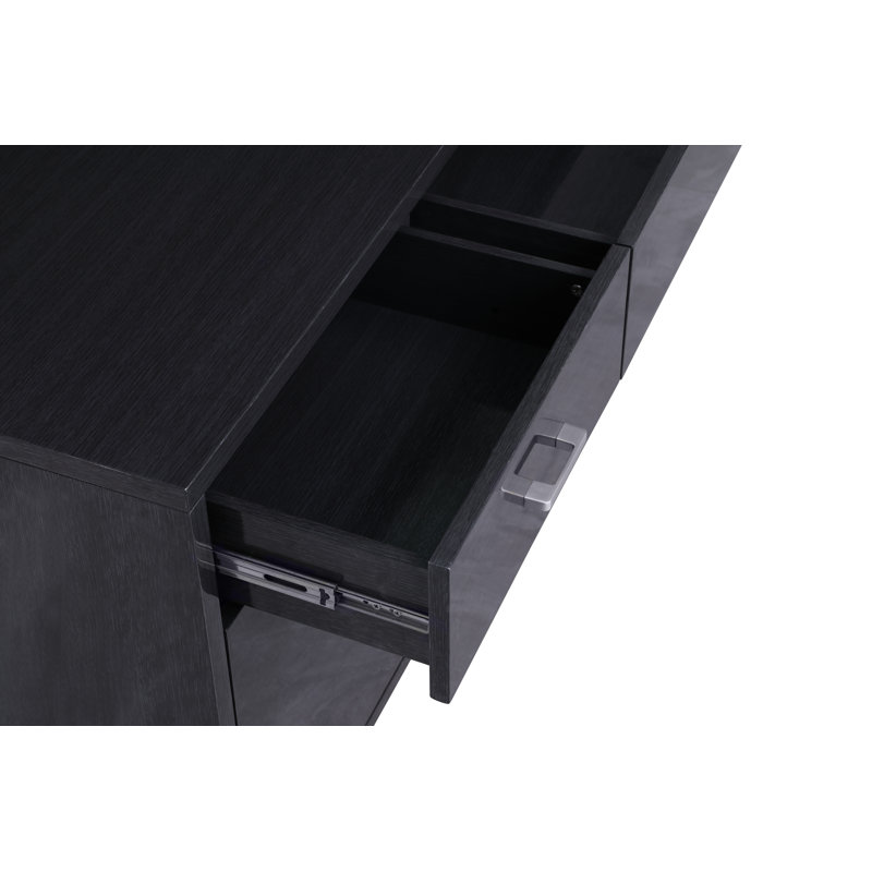 Woolum 72'' Sideboard, Silver/Gray