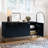 Clintwood 63" W Modern Sideboard with Adjustable Shelves-1090869121