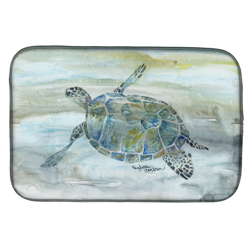 Tapis de séchage sea turtle