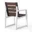 Chaise avec accoudoirs pour l'extérieur-156617208