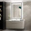 Miroir de salle de bain à DEL avec lumières, miroir de salle de bain éclairé à l'avant et à l'arrière avec anti-buée, miroirs muraux éclairés, température de 3 couleurs, à intensité variable-268698504-268698510