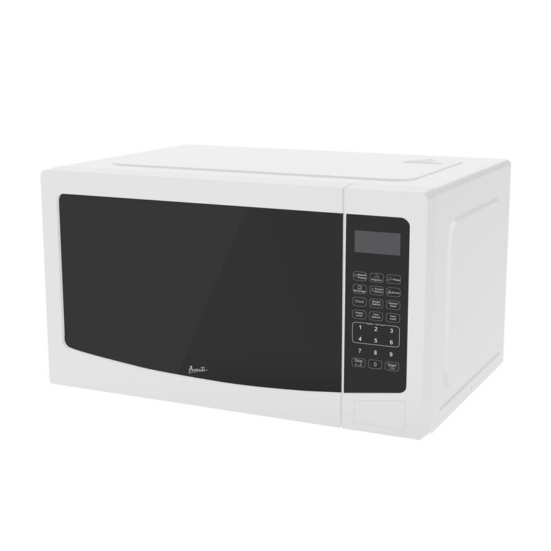 Avanti 1.1 cu ft White Microwave 1000 W, White