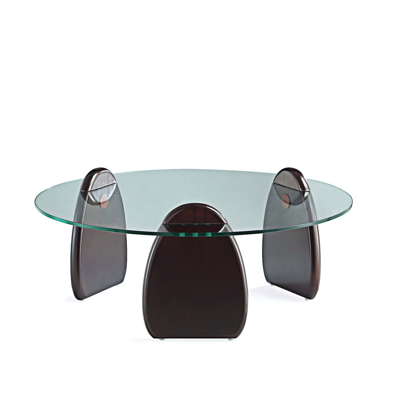 Table basse en verre