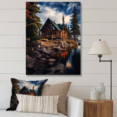 Belayneh Canada Lakehouse Retreat I sur toile