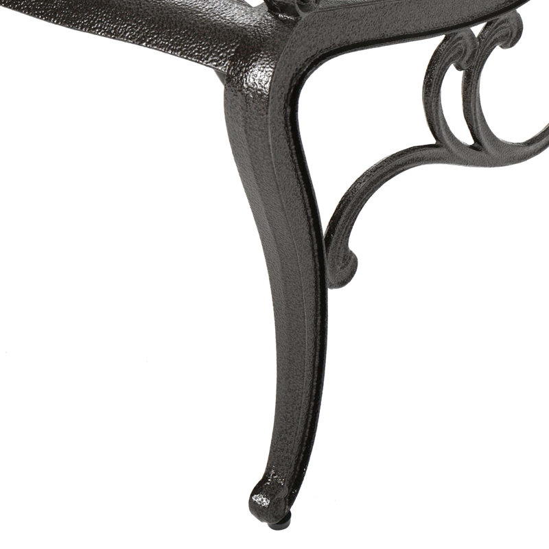 Chaise avec accoudoirs Phoenix (ensemble de 2), Bronze