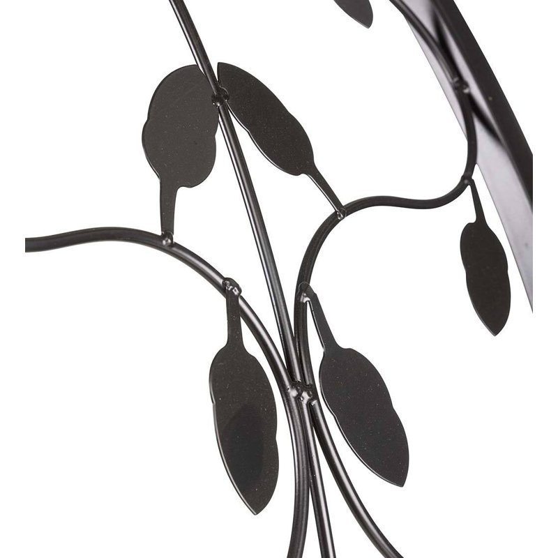 Metal Tree Of Life Arched Garden Arbor With Gate