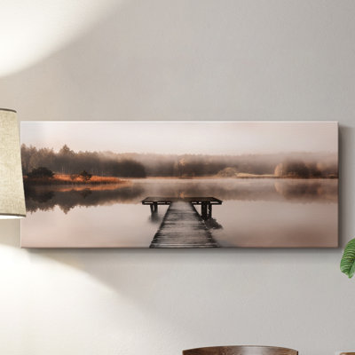 Cozy Dock- Gallery Wrapped Canvas -Ready to Hang