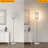 Crystal Floor Lamp For Bedroom, Floor Lamp With On/Off Foot Switch, Elegant Standing Light Tall Pole Lamp For Living Room, Dresser, Office (E26 Base)-97788700-97788698