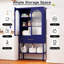Vitrine en verre 63 "avec tiroir et tablette H 63"-529084165