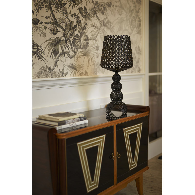 Kabuki LED Table Lamp, Black