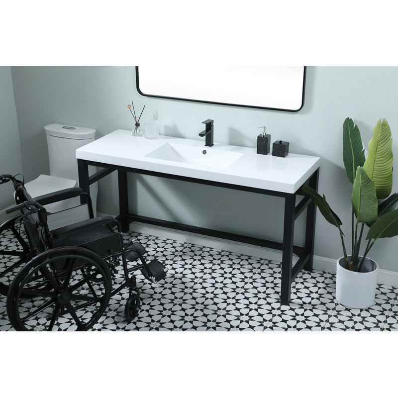 Ensemble de meuble-lavabo simple 60 po Raya