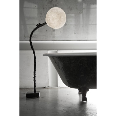 Luna 130cm Black Novelty Floor Lamp