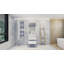 Ensemble de meuble-lavabo mural simple 24 po Leni-33655852