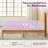Mid Century Solid Wood Platform King Bed Frame With Wood Slat Support, Natural-645595767-645595760