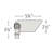 Lumacore 120V Variable Output 2700K Accent Spot Light