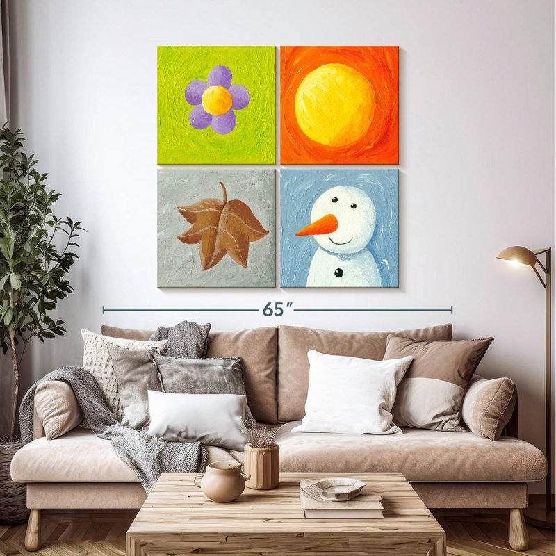 Ashelle 4 Seasons Acrylic, 45" H x 45" W