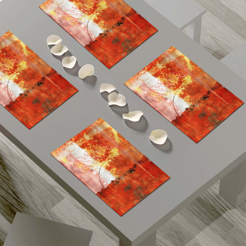 Polyester Abstract Placemat