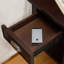 Lampe de table en bois massif Laurent-1076397588