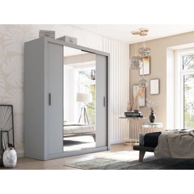 Hoffman 2 Door Manufactured Wood Wardrobe