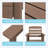 HDPE Patio Dining Chair -1406284367