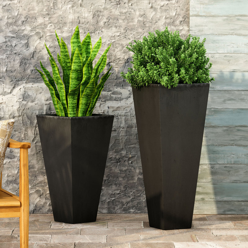 Pot Planter, Matte Black