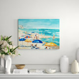 Humming Of The Beach III Print by Sara Brown