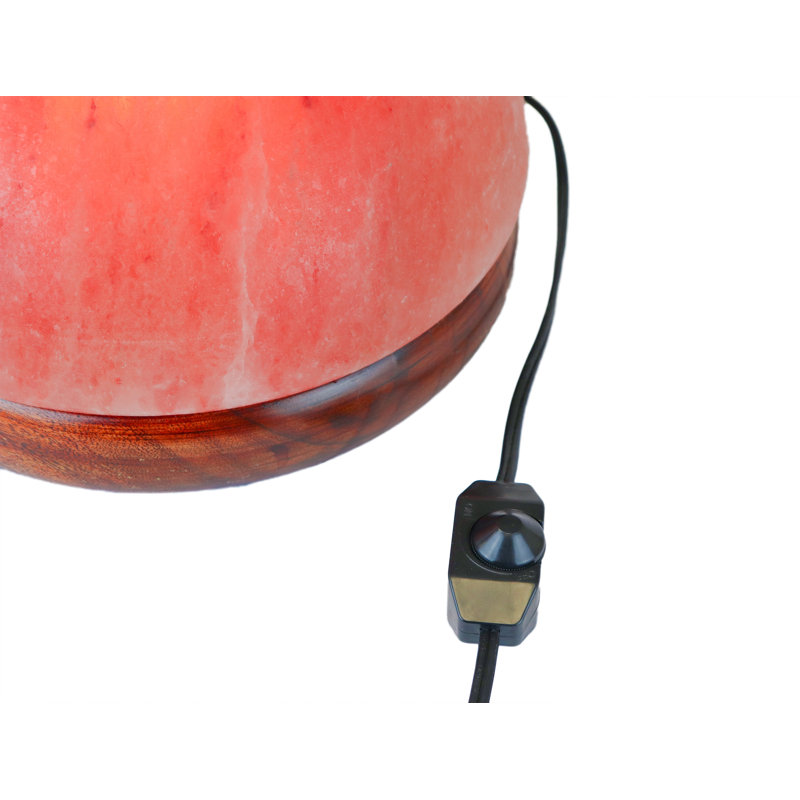 Lowestoft No Subject Themed Salt Lamp, 7.5" H x 11" W x 11" D