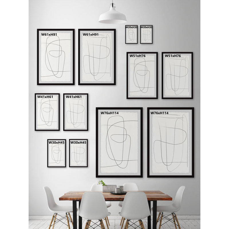 Aathish I Found You by Marmont Hill - 2 Piece Single Picture Frame Print Set, 45cm H x 38cm W x 3.81cm D
