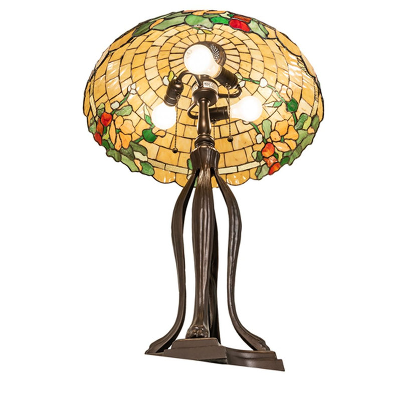 Duffner And Kimberly Hollyhock Table Lamp