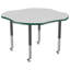 Table d'activité en T 48 po x 48 po avec moulures en T et pieds réglables-1394873155-1394873213