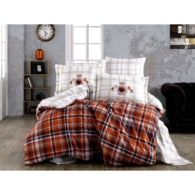 Ensemble de housse de couette 100% coton Arguello