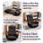 360 Degree Swivel Floor Gaming Chairs For Adults Adjustable Reclining Game Chair-1553413310