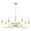Lustre classique / traditionnel 8 lumières 37 pouces de style bougie pour le salon-1915774614