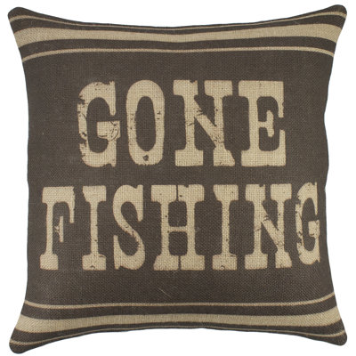 Carytown Jute / Sisal Reversible Throw Pillow