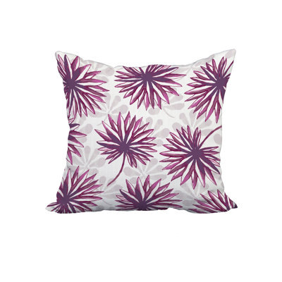 Housse de coussin en coton Floral