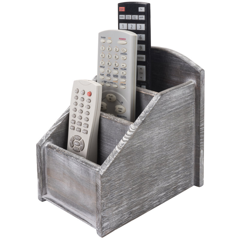 Grey/White Remote Control Holder