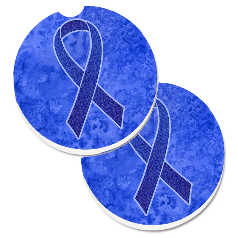 Sous-verre Ribbon for All, Bleu foncé