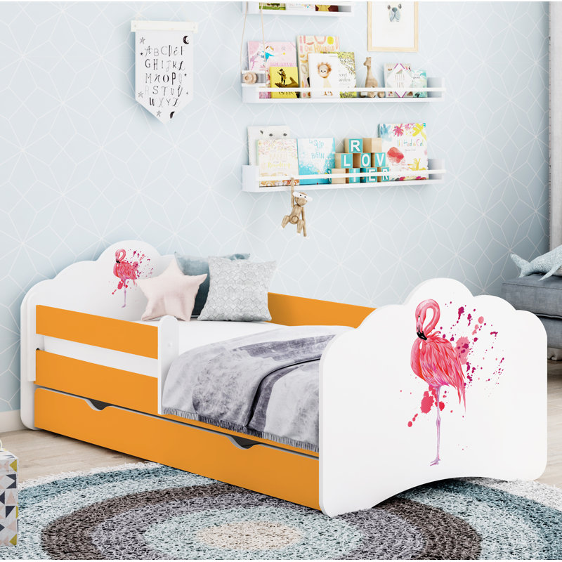 Rayburn Cabin Bed Themed Beds, 70 x 140cm, Orange