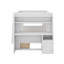 Lit superposé double avec bureau et tiroirs-577944926