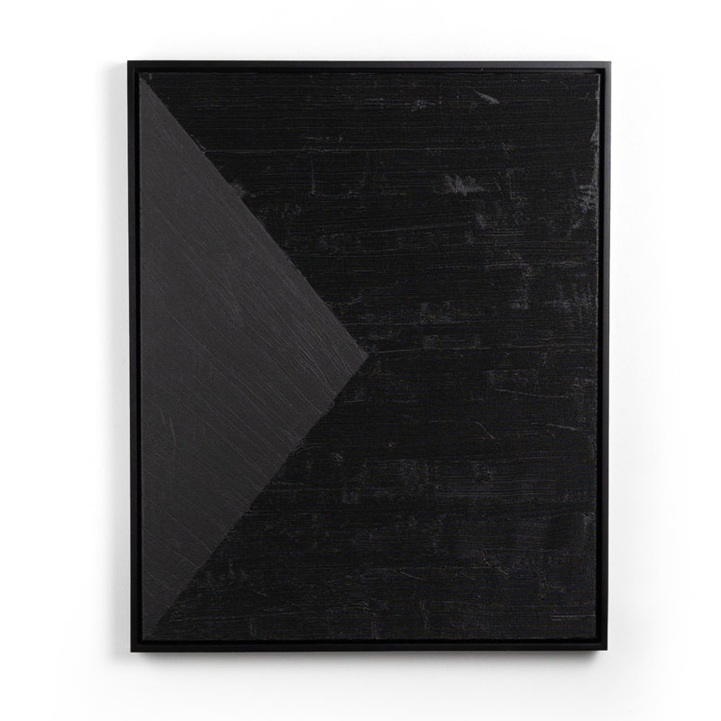 Triangle Left Painting by The Holly Collective