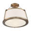 Plafonnier semi-encastré 3 lumières 15,5 po Vonnie-837547114
