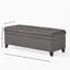 Banc rembourré avec espace de rangement-1790916168