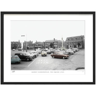 Market Harborough, The Square C1965 - Single Picture Frame Print